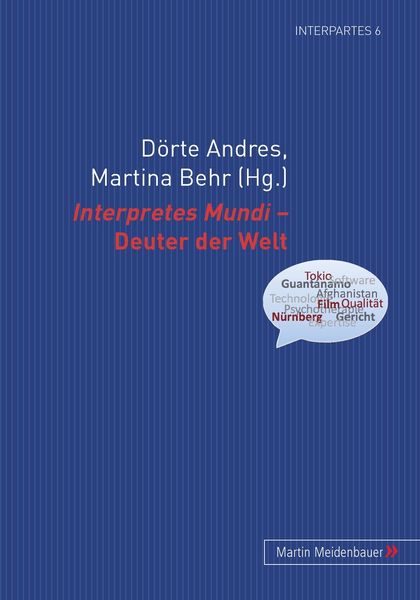 Produktbild: Interpretes Mundi &ndash; Deuter der Welt