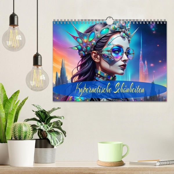 Produktbild: Kybernetische Sch&ouml;nheiten (Wandkalender 2026 DIN A4 quer), CALVENDO Monatskalender