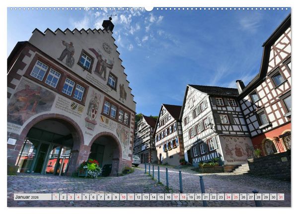 Produktbild: Zauberhaftes Kinzigtal (hochwertiger Premium Wandkalender 2026 DIN A2 quer), Kunstdruck in Hochglanz
