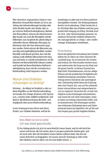 Produktbild: Das Kinder-Diabetes-Buch
