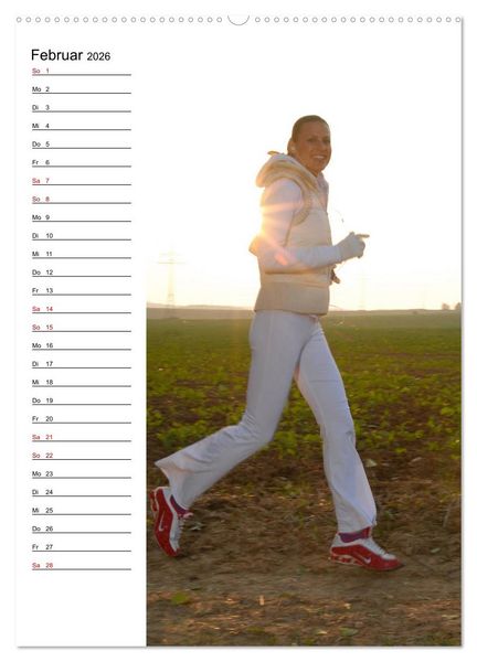 Produktbild: Der Laufplaner (Wandkalender 2026 DIN A2 hoch), CALVENDO Monatskalender
