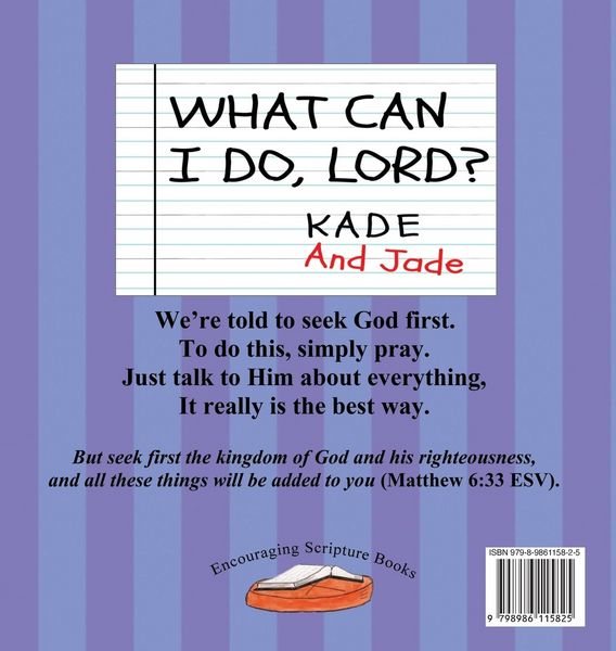Produktbild: What Can I Do, Lord? Kade and Jade