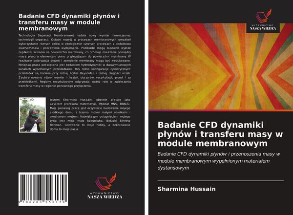 Produktbild: Badanie CFD dynamiki p&iquest;yn&oacute;w i transferu masy w module membranowym