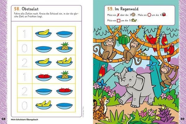 Produktbild: Mein Schulstart-&Uuml;bungsbuch
