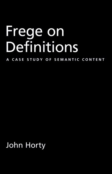 Produktbild: Frege on Definitions