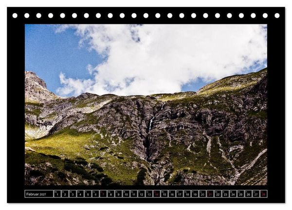 Produktbild: SEH(N)SUCHT ALPEN&Uuml;BERQUERUNG (Tischkalender 2027 DIN A5 quer), CALVENDO Monatskalender