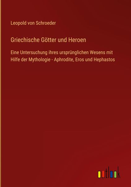 Produktbild: Griechische G&ouml;tter und Heroen