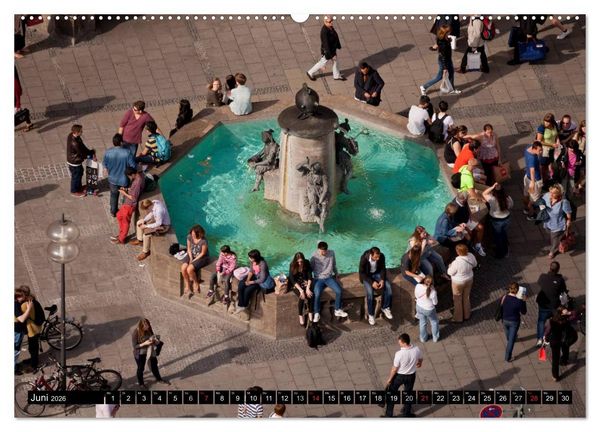 Produktbild: Landeshauptstadt M&uuml;nchen (Wandkalender 2026 DIN A2 quer), CALVENDO Monatskalender