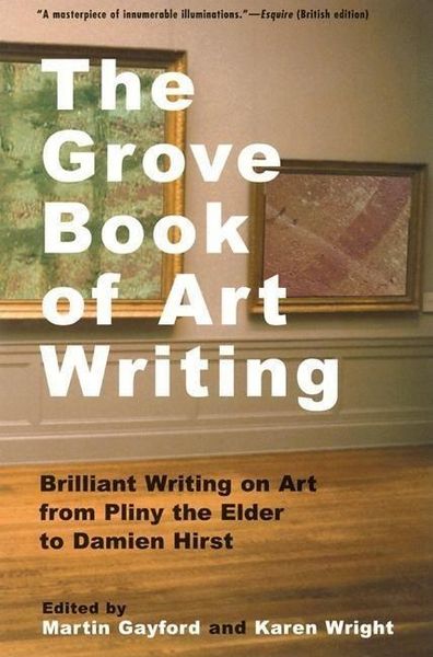Produktbild: The Grove Book of Art Writing