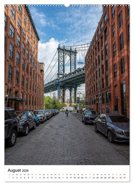 Produktbild: New York, Facetten einer Stadt (hochwertiger Premium Wandkalender 2026 DIN A2 hoch), Kunstdruck in Hochglanz