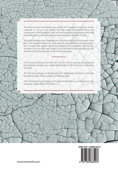 Produktbild: EU Law after the Financial Crisis
