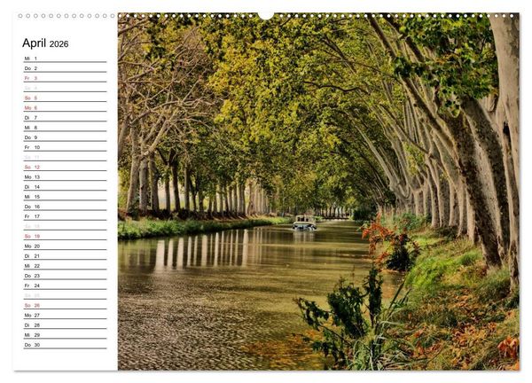 Produktbild: Languedoc-Roussillon - unter der Sonne des Midi (hochwertiger Premium Wandkalender 2026 DIN A2 quer), Kunstdruck in Hochglanz