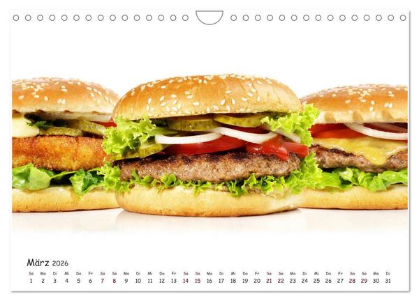 Produktbild: Food Panorama - K&uuml;chenkalender 2026 (Wandkalender 2026 DIN A4 quer), CALVENDO Monatskalender