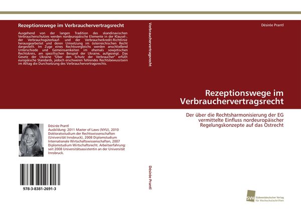 Produktbild: Rezeptionswege im Verbrauchervertragsrecht