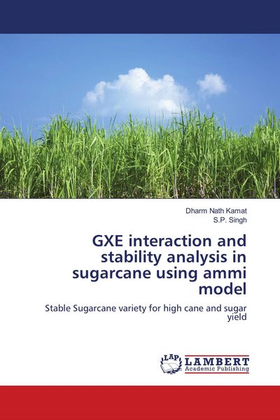 Produktbild: GXE interaction and stability analysis in sugarcane using ammi model