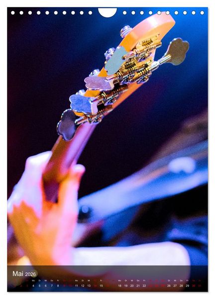 Produktbild: Rockgitarren in Concert (Wandkalender 2026 DIN A4 hoch), CALVENDO Monatskalender