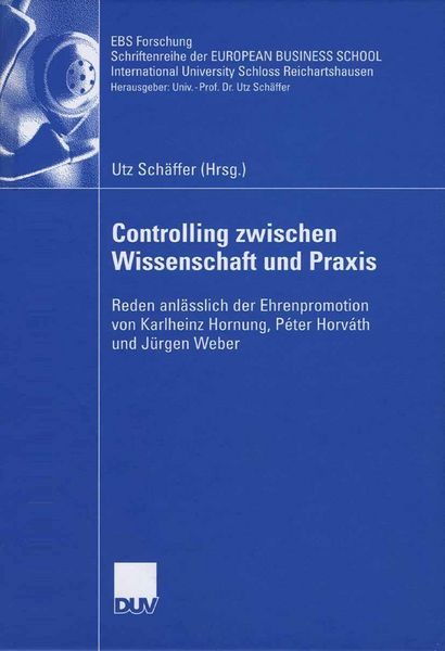 Produktbild: Controlling zwischen Wissenschaft und Praxis