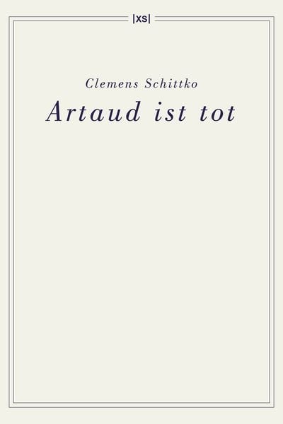 Produktbild: Artaud ist tot