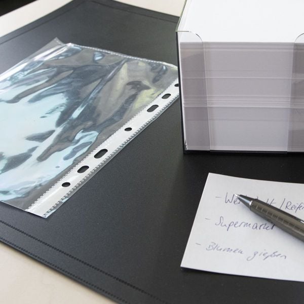 Produktbild: Idena Prospekth&uuml;llen aus Kunststoff glasklar 60&micro; DIN A4 100 St&uuml;ck