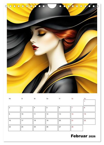 Produktbild: Hinrei&szlig;ende Portraits (Wandkalender 2026 DIN A4 hoch), CALVENDO Monatskalender