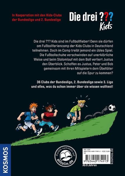 Produktbild: Die drei ??? Kids, Team Bundesliga