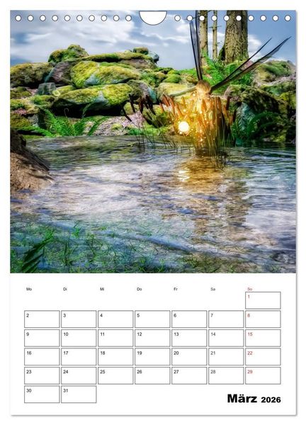 Produktbild: Im Land der imagin&auml;ren Feen (Wandkalender 2026 DIN A4 hoch), CALVENDO Monatskalender