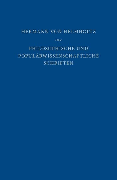 Produktbild: Philosophische und popul&auml;rwissenschaftliche Schriften