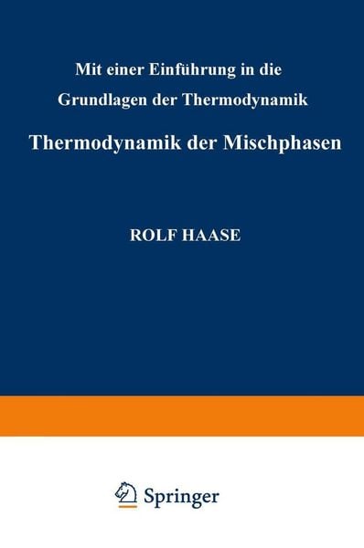 Produktbild: Thermodynamik der Mischphasen