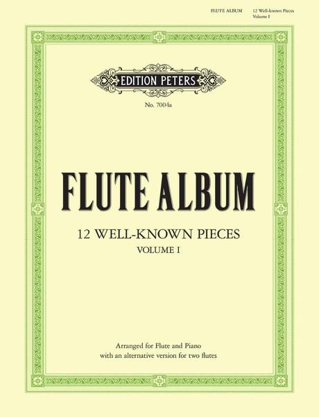 Produktbild: Flute Album -- 12 Well-Known Pieces (Arr. for Flute & Piano