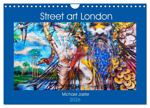Produktbild: Street art London Michael Jaster (Wandkalender 2026 DIN A4 quer), CALVENDO Monatskalender