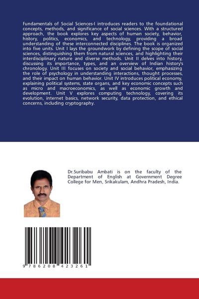 Produktbild: FUNDAMENTALS OF SOCIAL SCIENCES - I