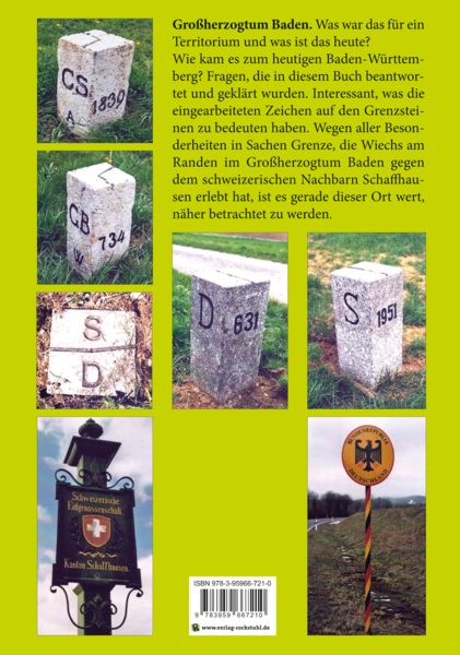 Produktbild: Grenzsteine um die Ortschaft Wiechs am Randen im Gro&szlig;herzogtum Baden