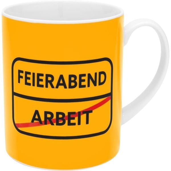 Produktbild: XL-Tasse Motiv Feierabend