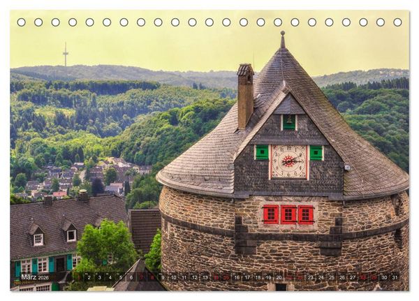 Produktbild: Nordrhein-Westfalen - Stadtansichten (Tischkalender 2026 DIN A5 quer), CALVENDO Monatskalender