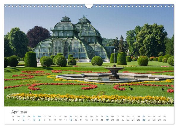 Produktbild: Traumhaftes Wien 2026 (Wandkalender 2026 DIN A3 quer), CALVENDO Monatskalender