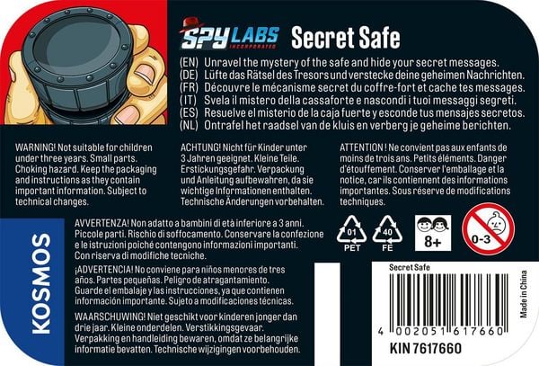 Produktbild: Spy Labs Secret Safe INT