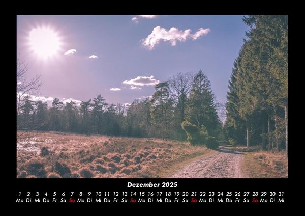 Produktbild: Naturlandschaften 2025 Fotokalender DIN A3