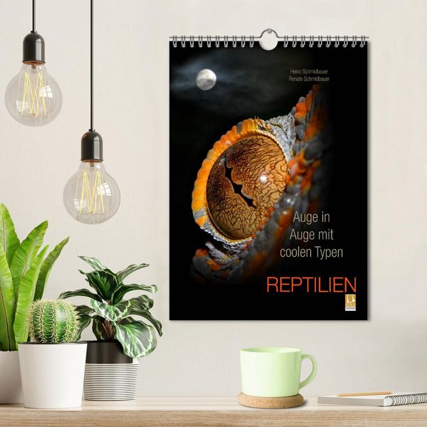 Produktbild: Auge in Auge mit coolen Typen - REPTILIEN (Wandkalender 2026 DIN A4 hoch), CALVENDO Monatskalender