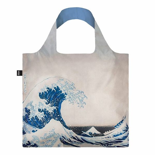 Produktbild: KATSUSHIKA HOKUSAI Die gro&szlig;e Welle Recycelte Tasche