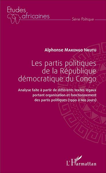 Produktbild: Les partis politiques de la R&eacute;publique d&eacute;mocratique du Congo