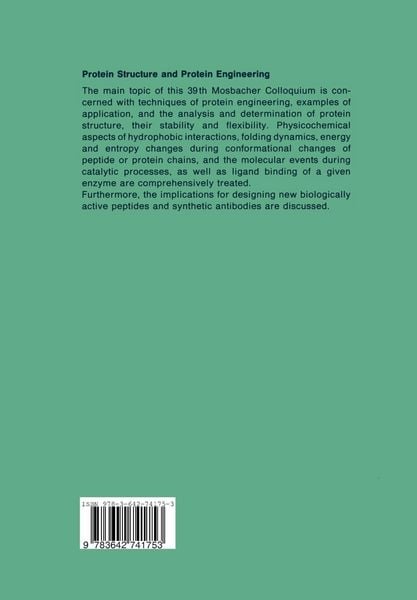 Produktbild: Protein Structure and Protein Engineering