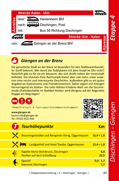 Produktbild: Schw&auml;bische Alb S&uuml;drand-Weg HW2