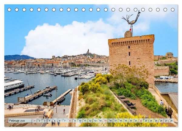 Produktbild: Zauber der C&ocirc;te d'Azur (Tischkalender 2026 DIN A5 quer), CALVENDO Monatskalender