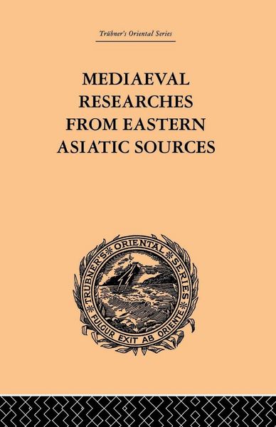 Produktbild: Mediaeval Researches from Eastern Asiatic Sources
