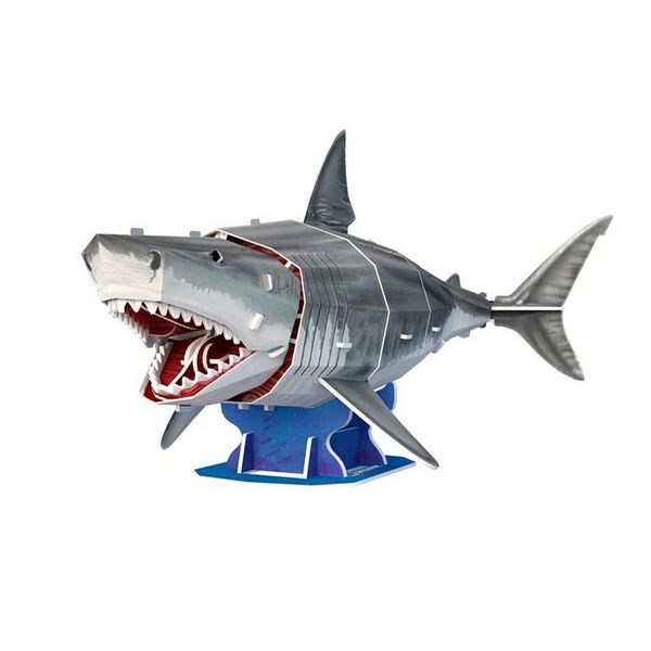 Produktbild: CUBICFUN - 3D Puzzle Wei&szlig;er Hai 72 Teile