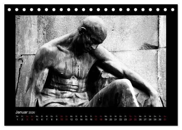 Produktbild: Die Engel von Melaten (Tischkalender 2026 DIN A5 quer), CALVENDO Monatskalender