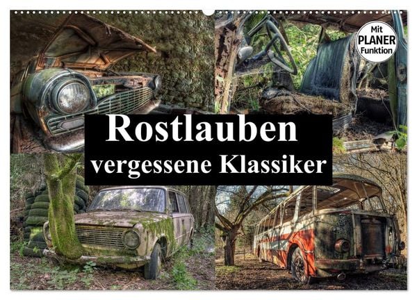 Produktbild: Rostlauben - vergessene Klassiker (Wandkalender 2026 DIN A2 quer), CALVENDO Monatskalender