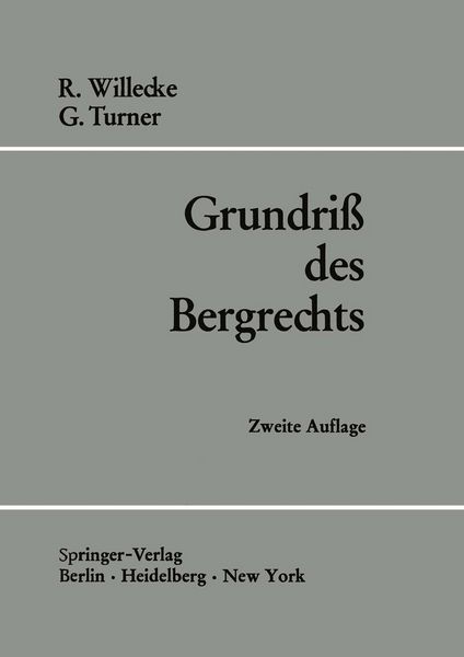 Produktbild: Grundri&szlig; des Bergrechts
