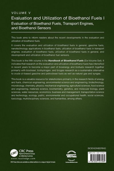 Produktbild: Evaluation and Utilization of Bioethanol Fuels. I.