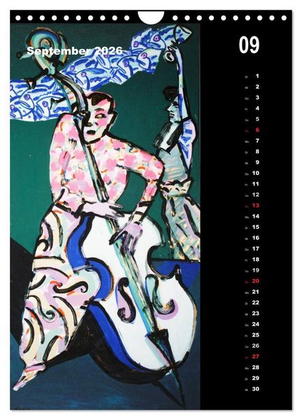 Produktbild: Wolf-Dieter Pfennig Kalender (Wandkalender 2026 DIN A4 hoch), CALVENDO Monatskalender
